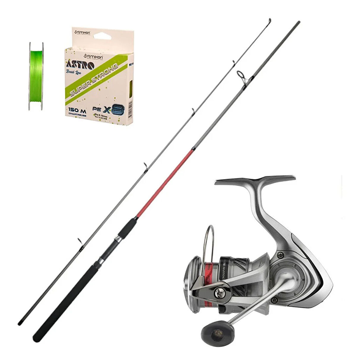Daiwa Crossfire 4000 - Remixon Flex 270cm Spin Olta Seti