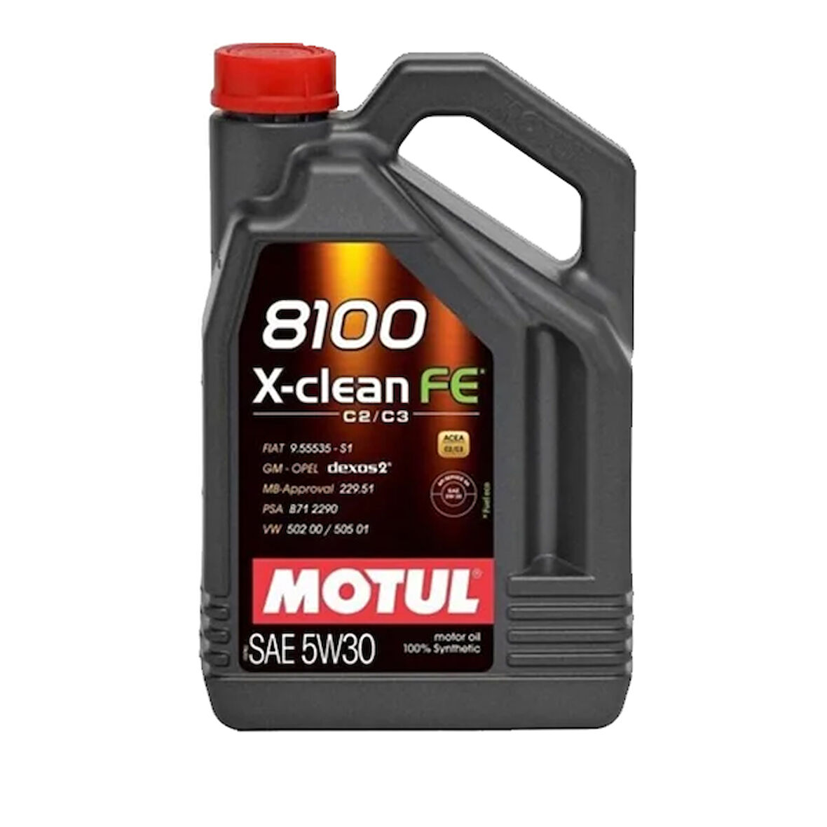 Motul 8100 X-clean EFE 5W-30 Dexos2 Partiküllü - 5 Lt