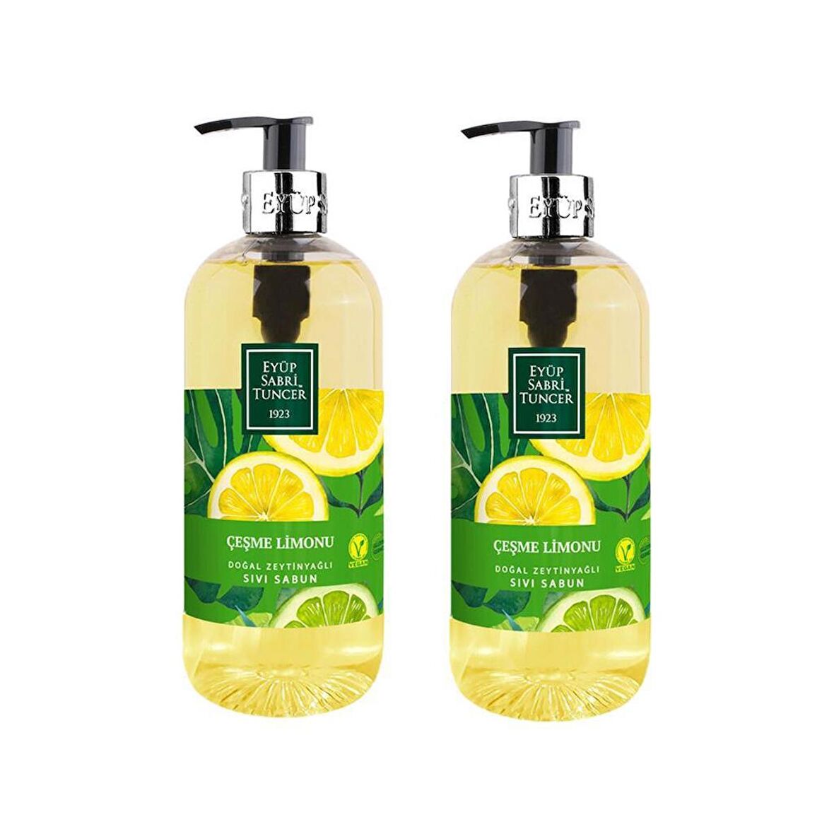 Eyüp Sabri Tuncer Sıvı Sabun Çeşme Limonu 500 Ml X 2 Adet