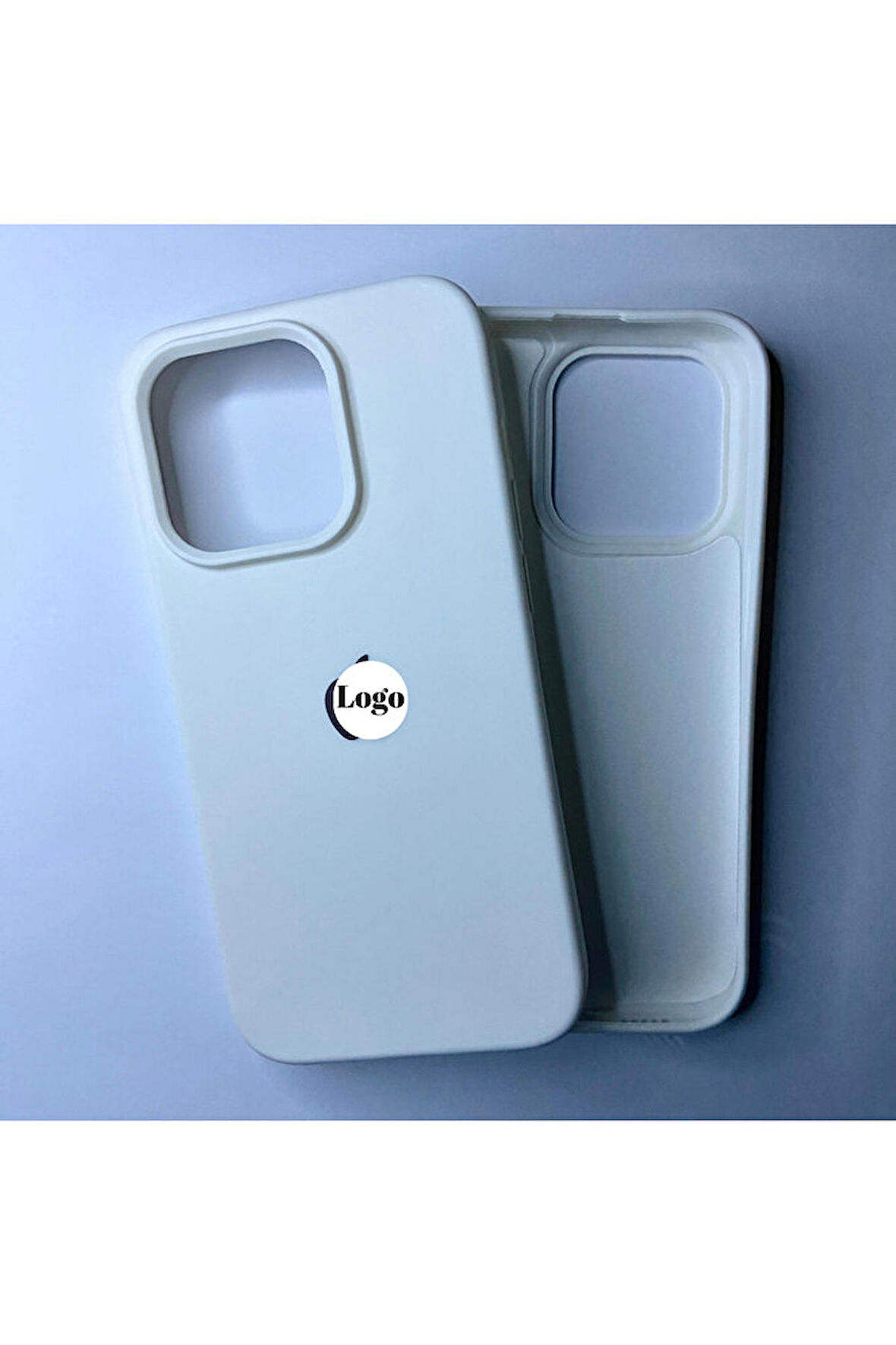İphone 12 Pro Max Uyumlu Logolu İçi Kadife Telefon Kılıfı