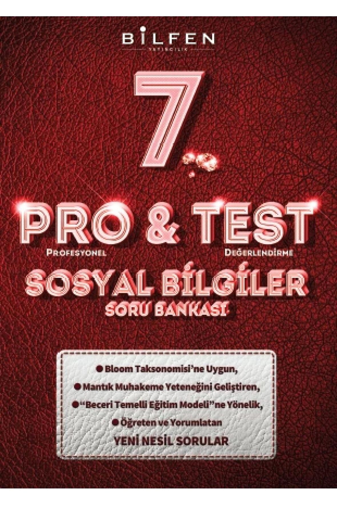 7. SINIF PRO&TEST SOSYAL BİLGİLER SORU BANKASI