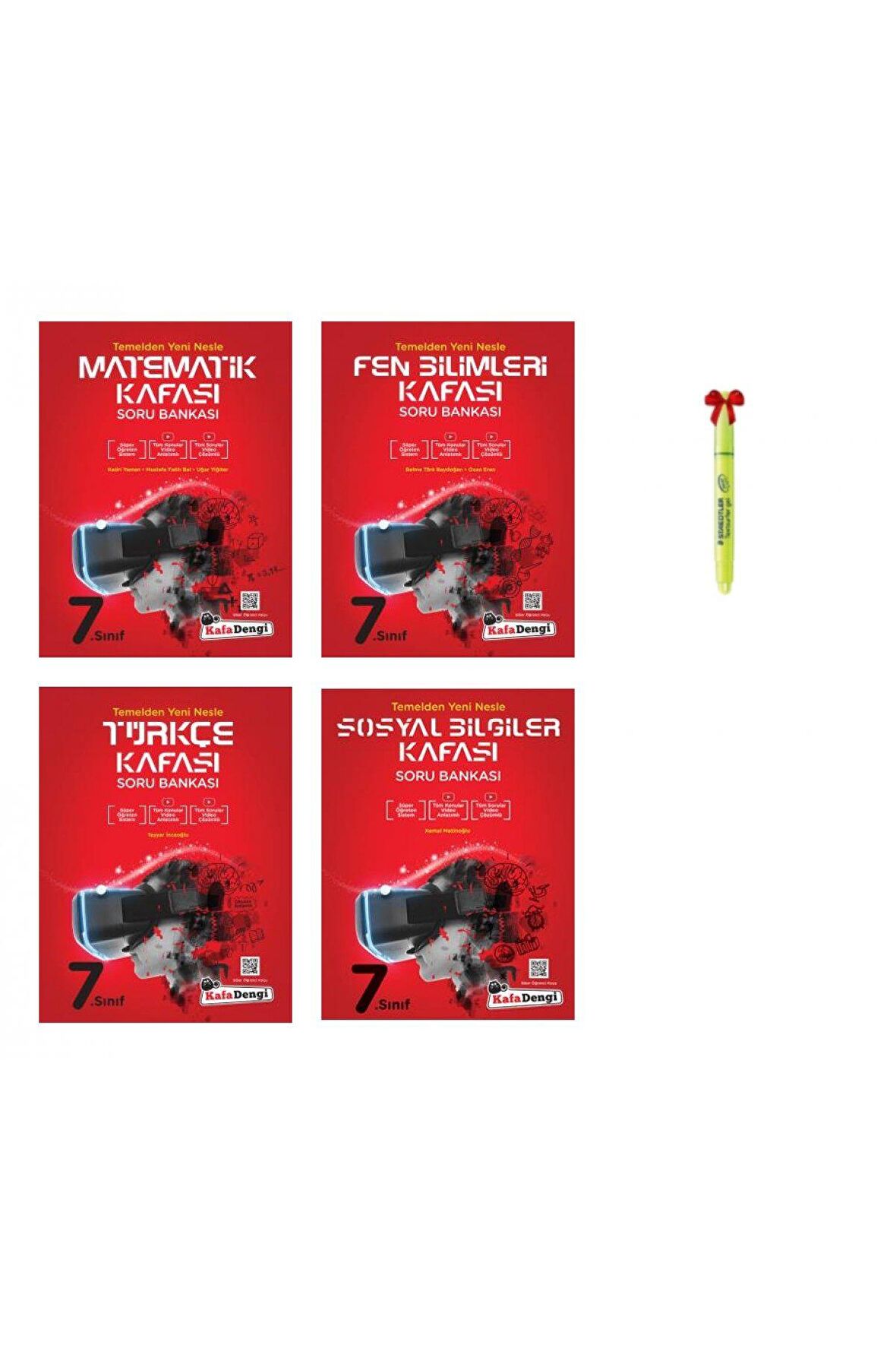 7.Sınıf Matematik Kafası Fen Bilimleri Türkçe Sosyal Bilgiler Kafası