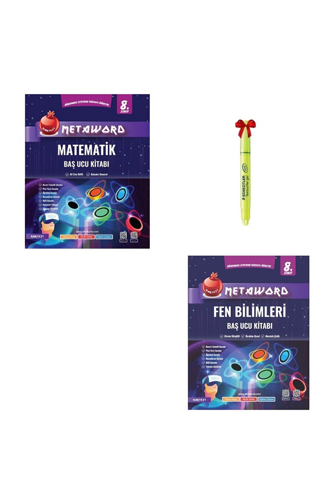 LGS 8.Sınıf Metaword Matematik Fen Bilimleri Soru Bankası