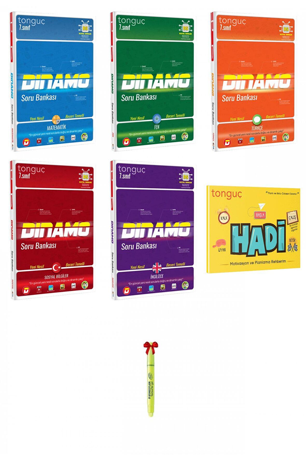 7.Sınıf Dinamo Matematik Fen Türkçe Sosyal İngilizce HADİ