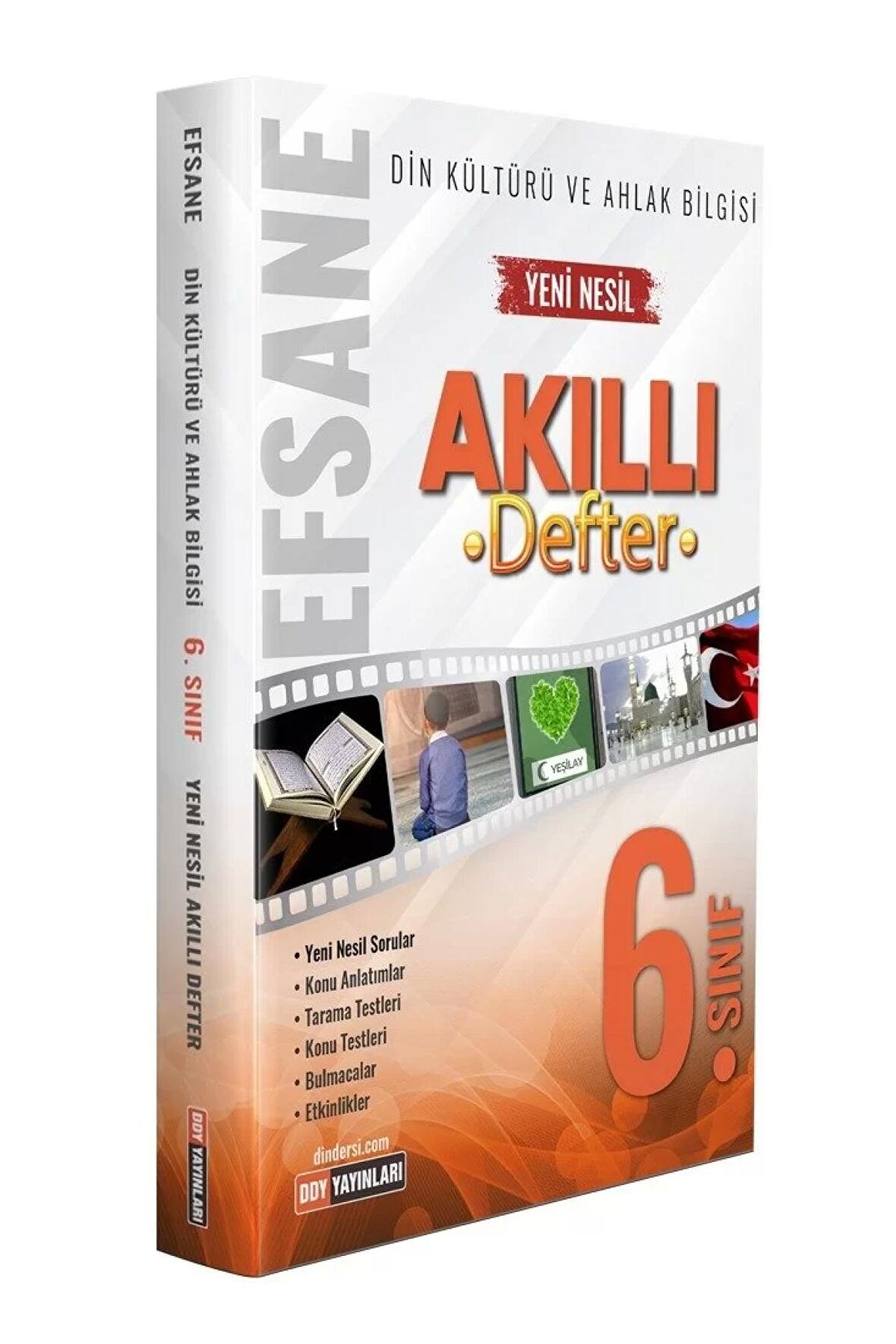 Din Kültürü ve Ahlak Bilgisi Efsane Akıllı Defter 6. Sınıf