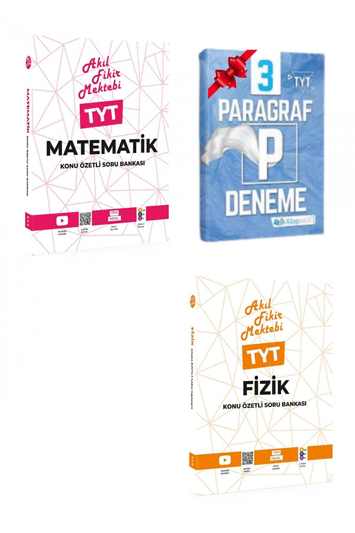 TYT Matematik ve Fizik Konu Özetli Soru Bankası