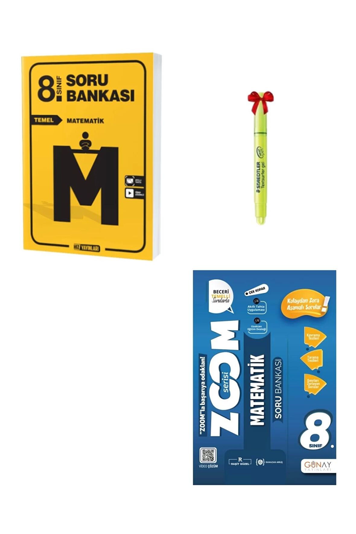 LGS 8.Sınıf Temel Matematik ve Zoom Matematik Soru Bankası
