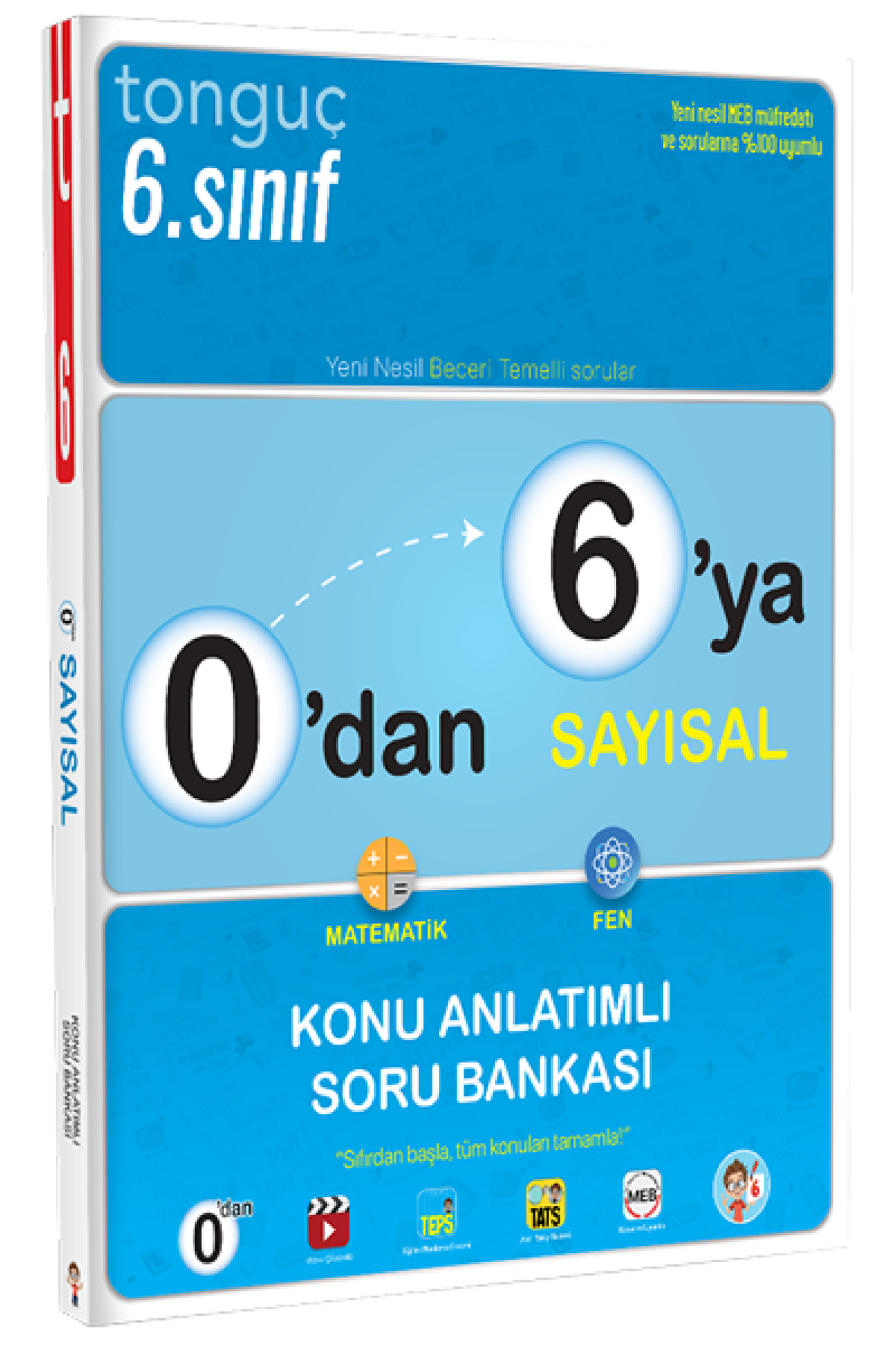 Tonguç 0'dan 6'ya Sayısal Konu Anlatımlı Soru Bankası