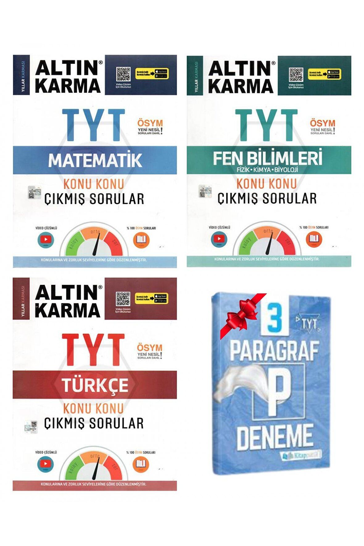 TYT Matematik, Fen Bilimleri ve Türkçe Çıkmış Sorular