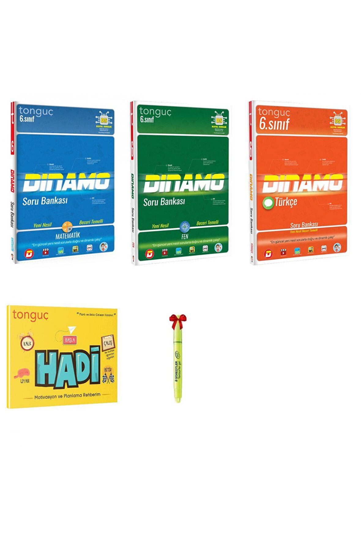 6.Sınıf Dinamo Matematik Fen Bilimleri Türkçe Set+HADİ