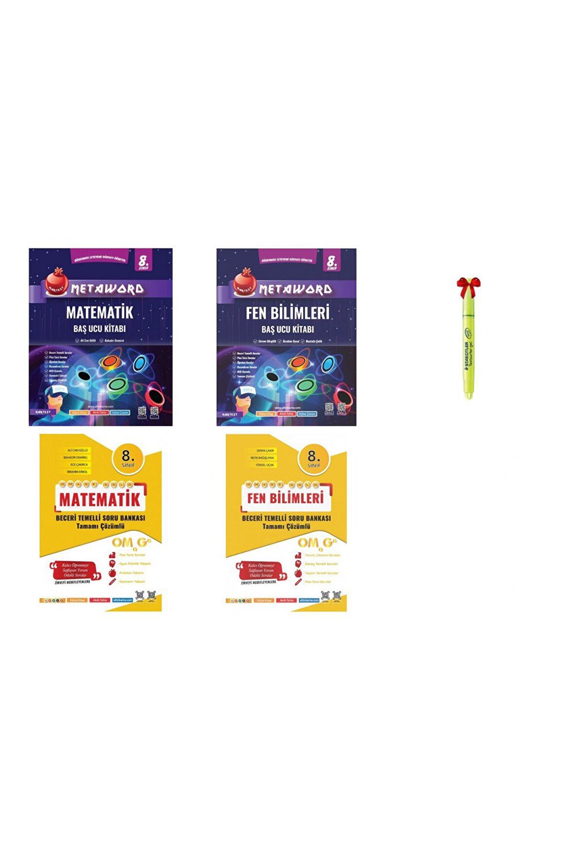 LGS 8.Sınıf Metaword ve Beceri Temelli Matematik FEN Soru Bankası