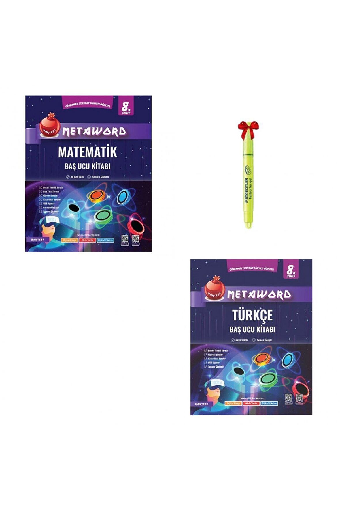 LGS 8.Sınıf Metaword Matematik Türkçe Soru Bankası