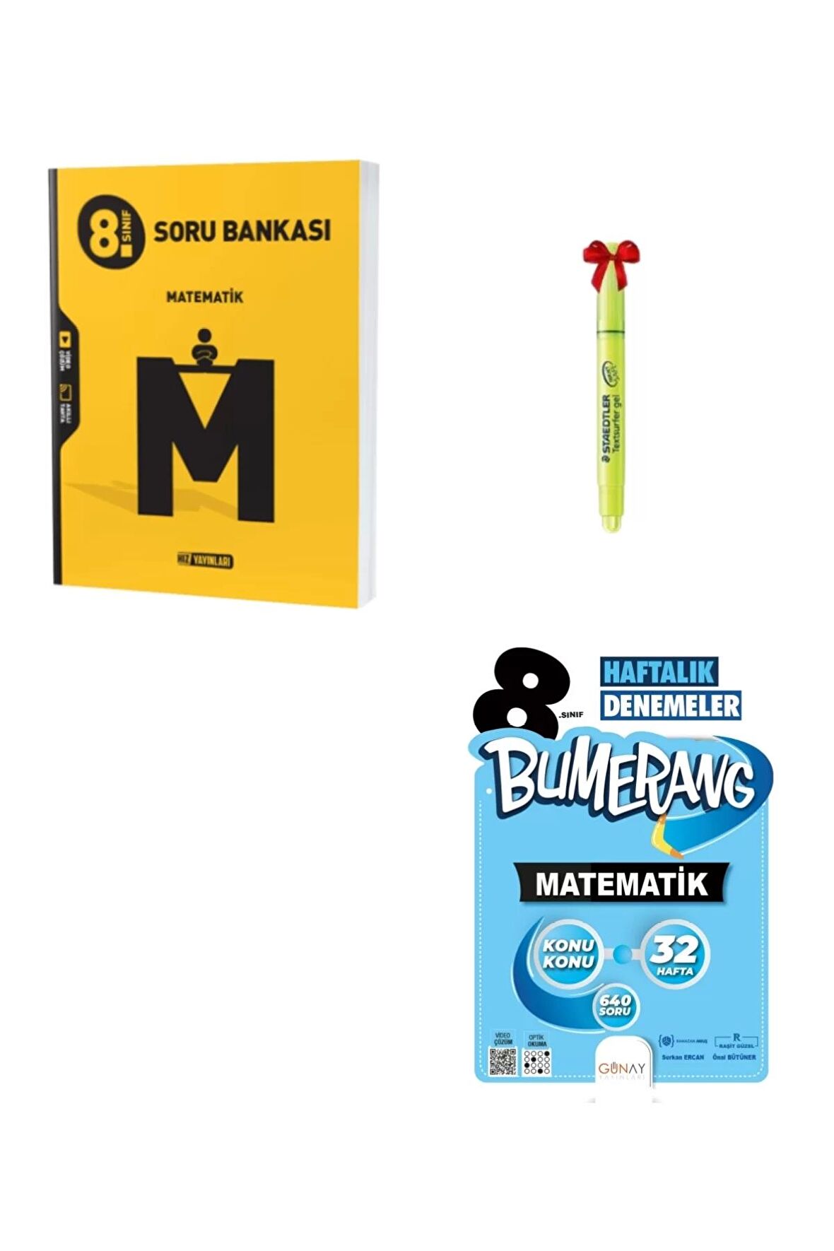 LGS 8.Sınıf Matematik Soru Bankası ve Bumerang Mat Deneme