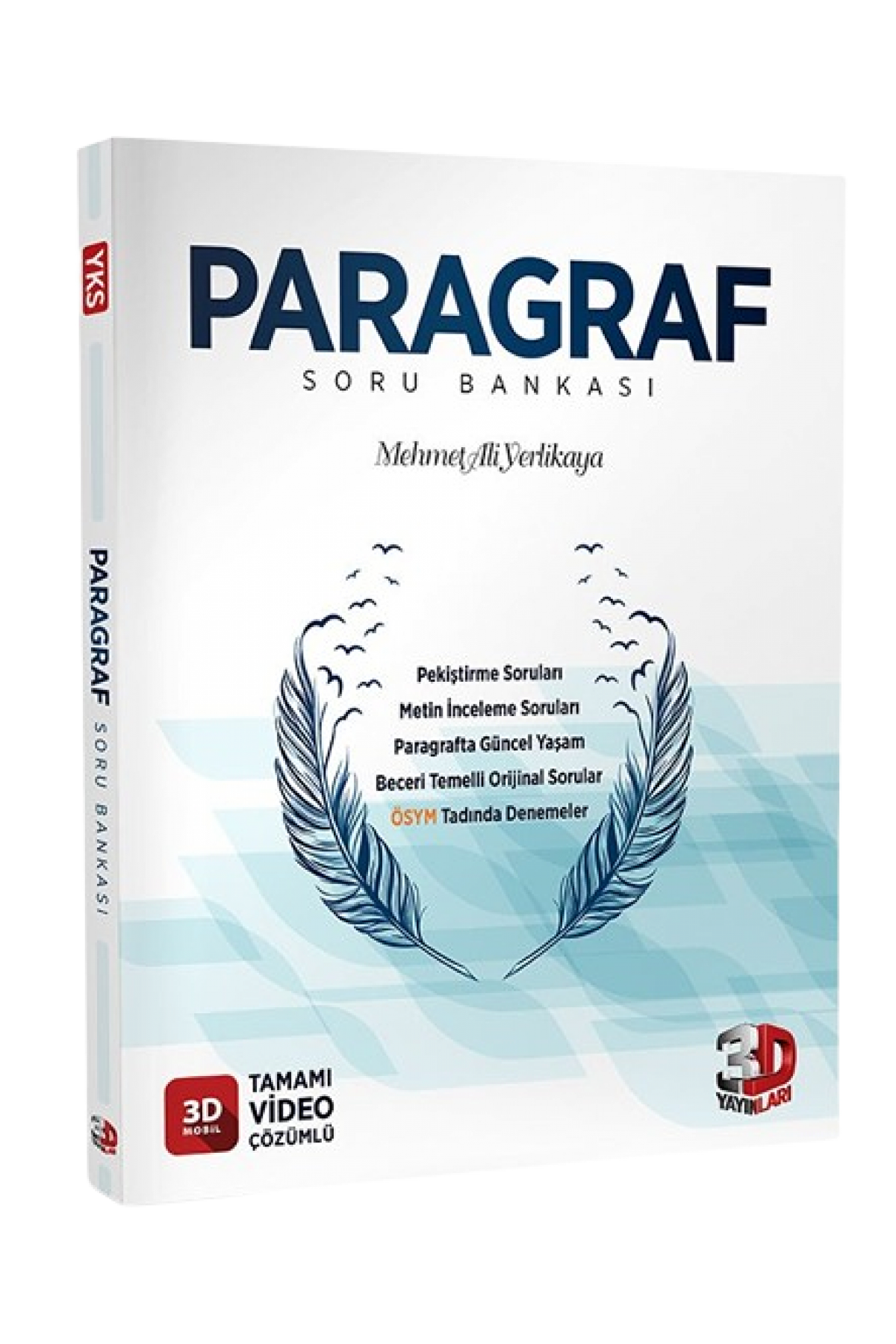 3D TYT Paragraf Soru Bankası Tamamı Video Çözümlü
