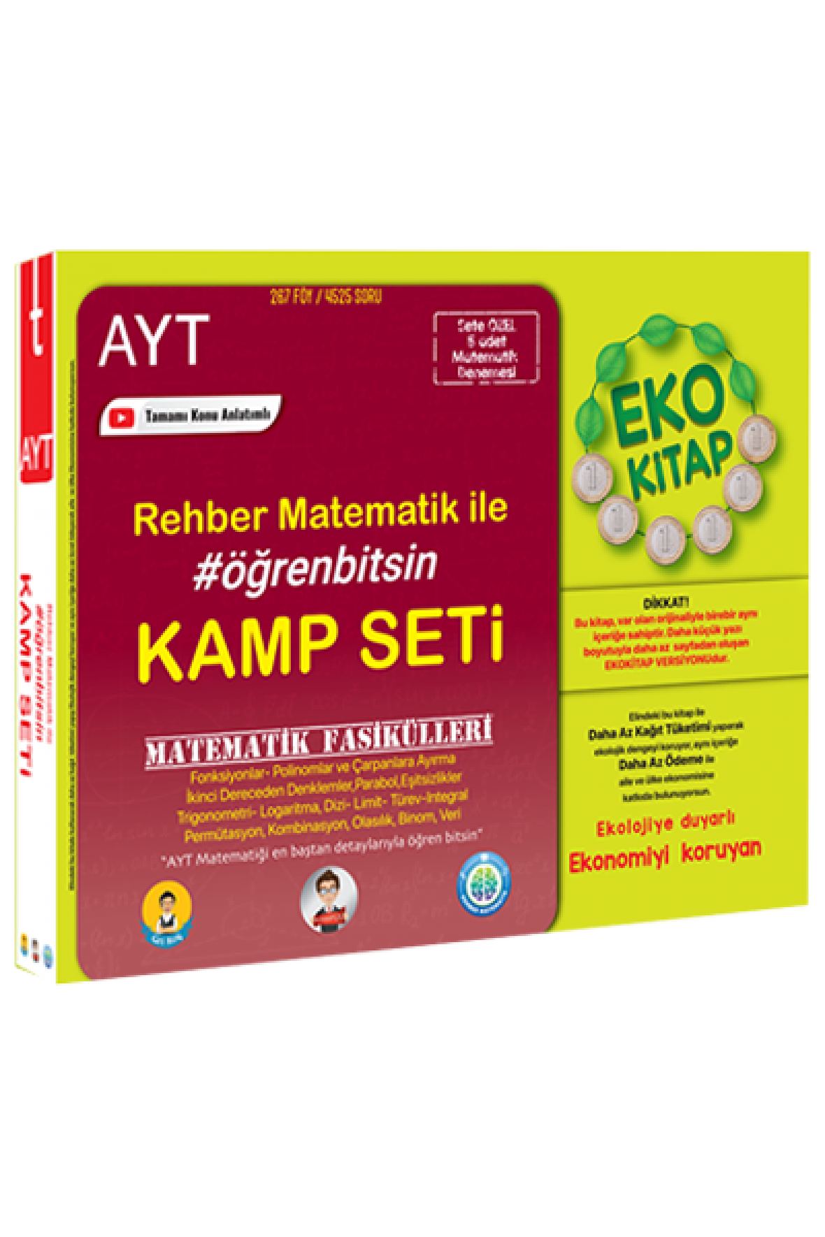 AYT MATEMATİK FASİKÜLLERİ SETİ EKO