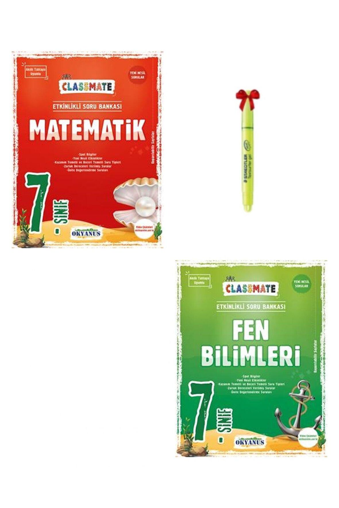 7.Sınıf Classmate Matematik Fen Bilimleri Soru Bankası