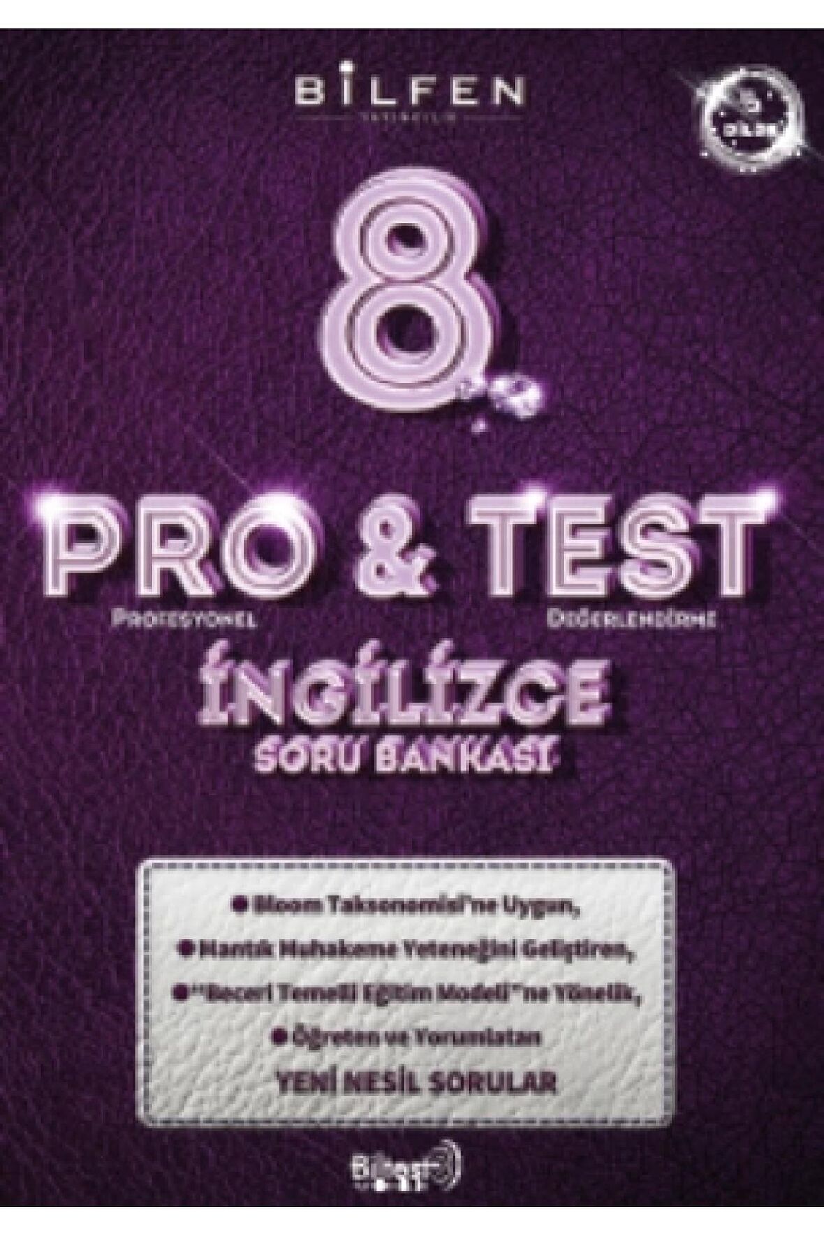 8. SINIF PRO&TEST İNGİLİZCE SORU BANKASI