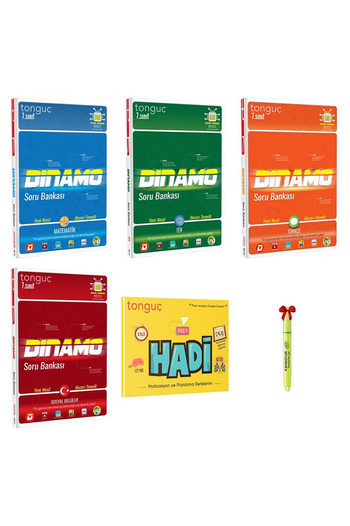 7.Sınıf Dinamo Matematik Fen Türkçe Sosyal HADİ