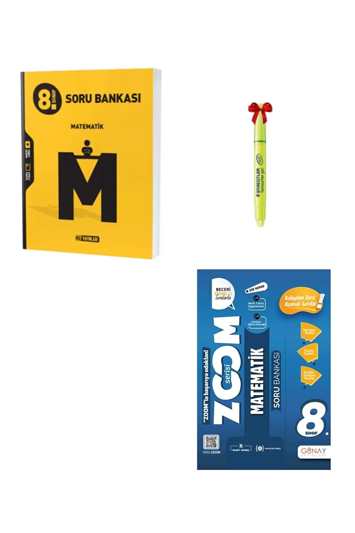 LGS 8.Sınıf Matematik ve Zoom Matematik Soru Bankası