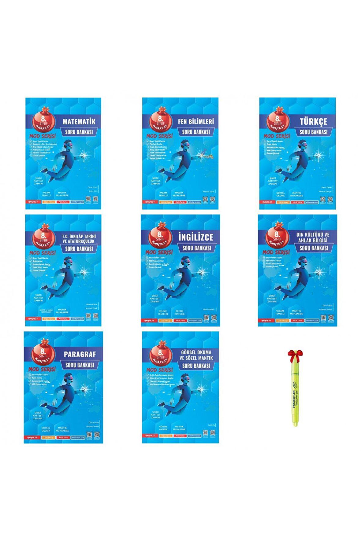 LGS 8.Sınıf Mod Serisi Soru Bankası FULL Set ( 8 Kitap)