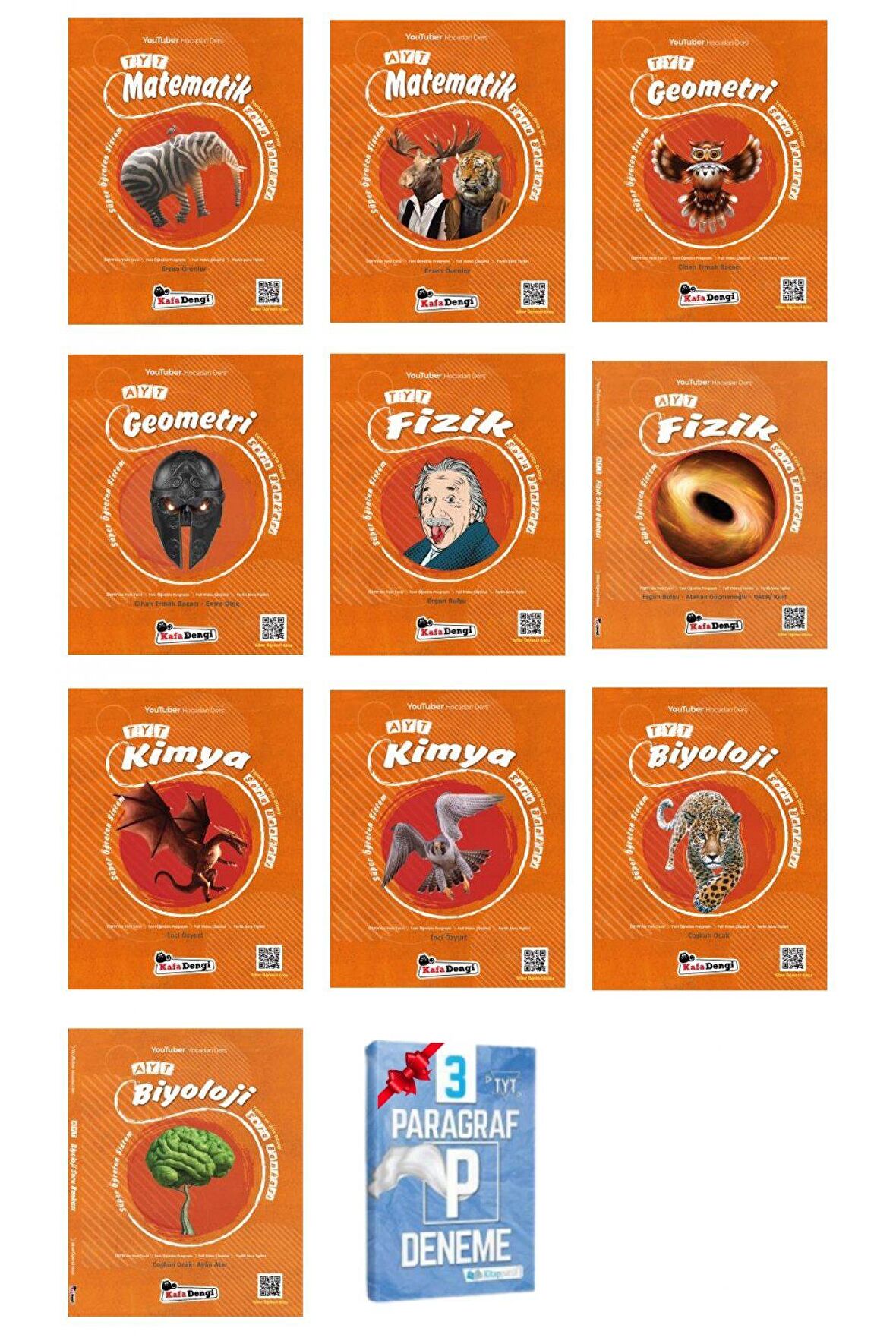TYT-AYT Sayısal Süper Öğreten Full Set ( 10 Kitap)