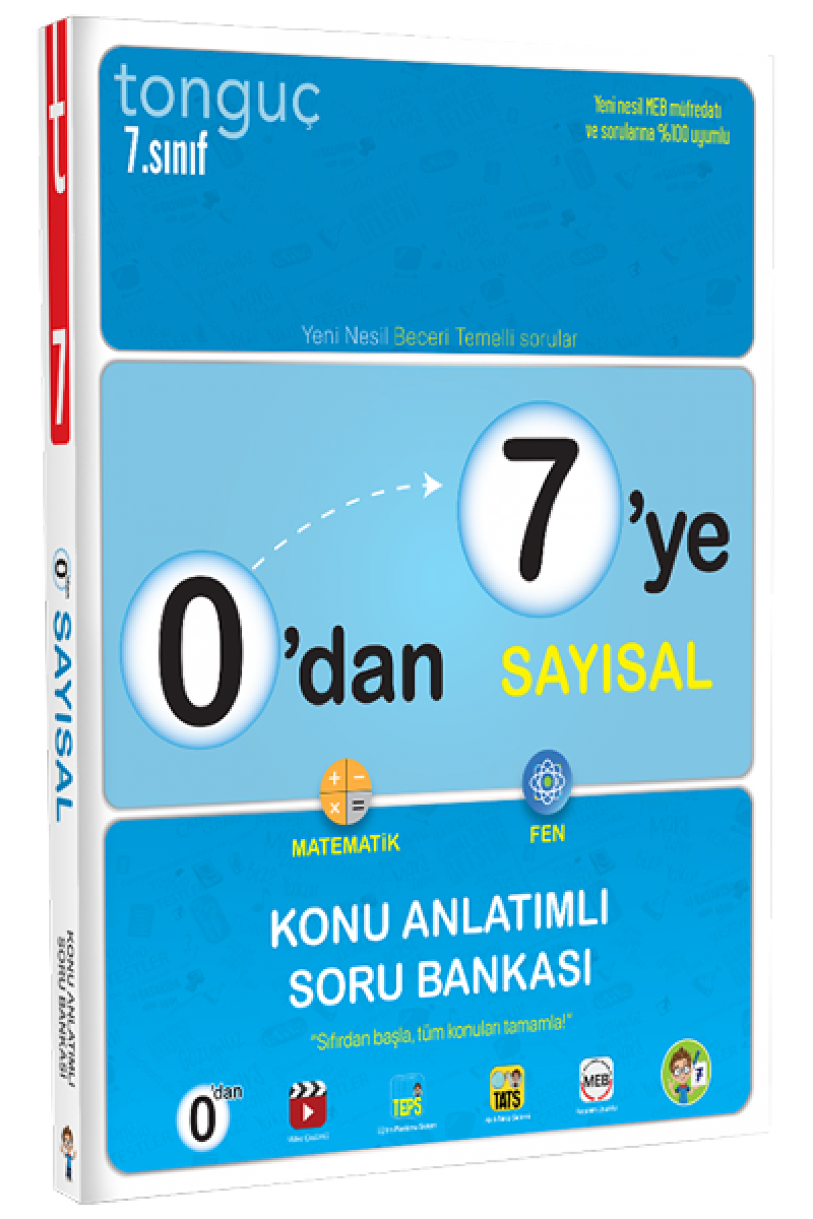 Tonguç 0'dan 7'ye Sayısal Konu Anlatımlı Soru Bankası