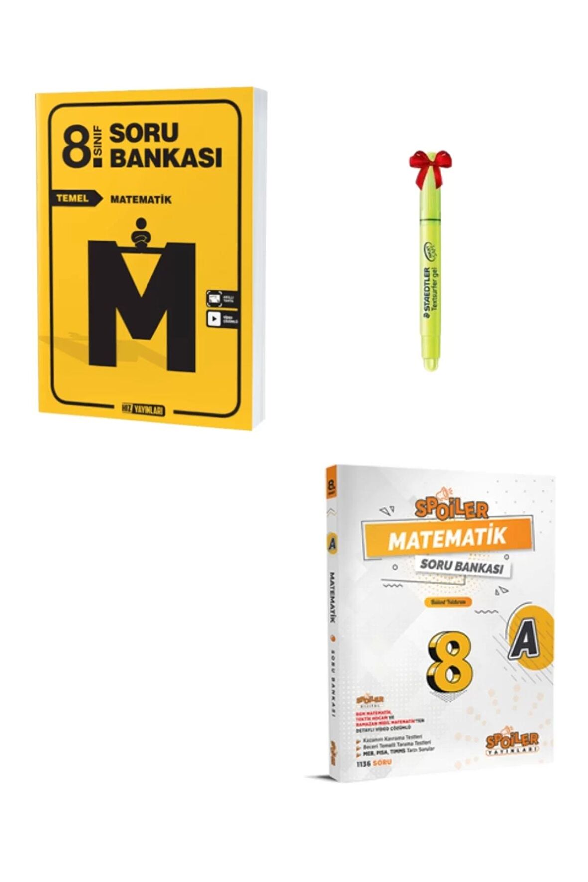 LGS 8.Sınıf Temel Matematik ve Spoiler Matematik Soru Bankası