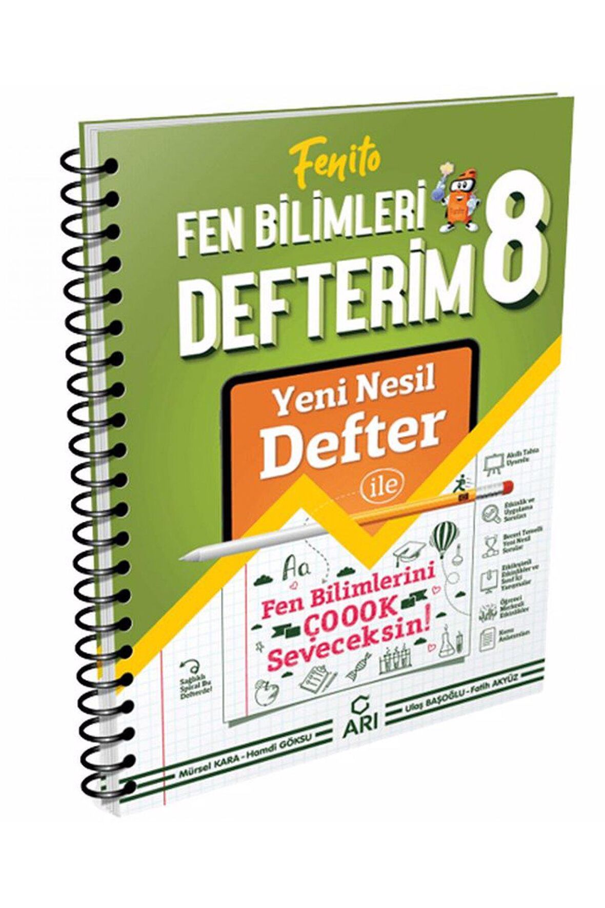 8.Sınıf Fenito Fen Bilimleri Defterim