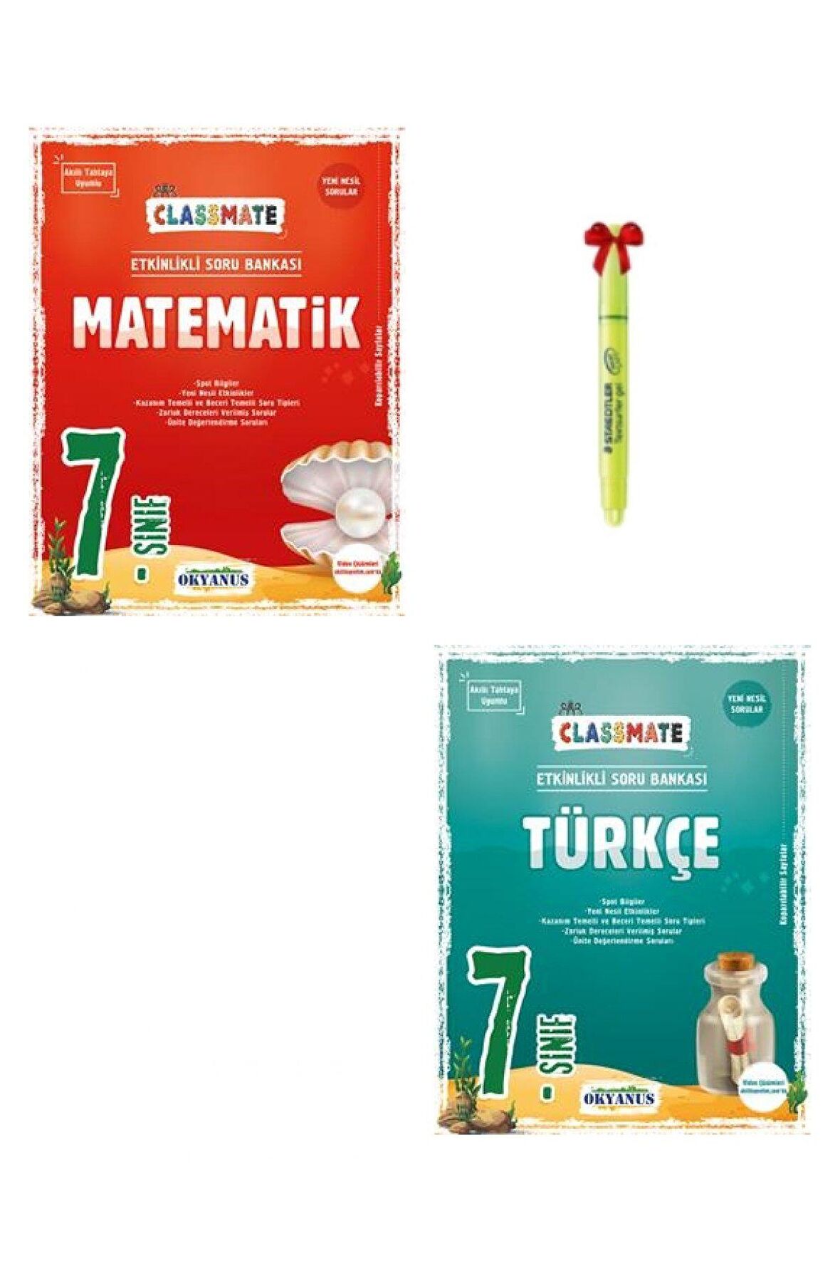 7.Sınıf Classmate Matematik Türkçe Soru Bankası