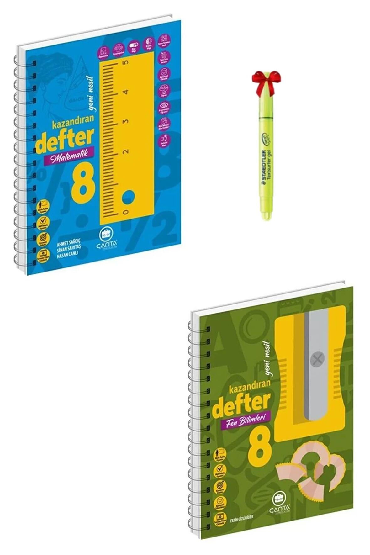 8. Sınıf Matematik ve Fen Bilimleri akıllı defter