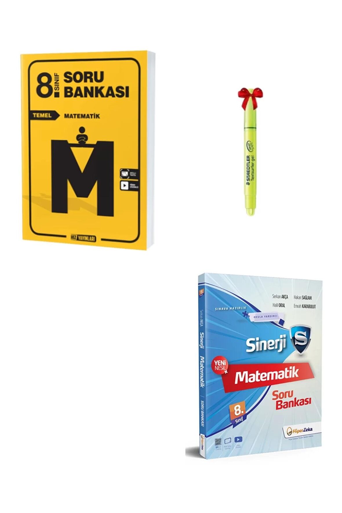 LGS 8.Sınıf Temel Matematik ve Sinerji Matematik Soru Bankası