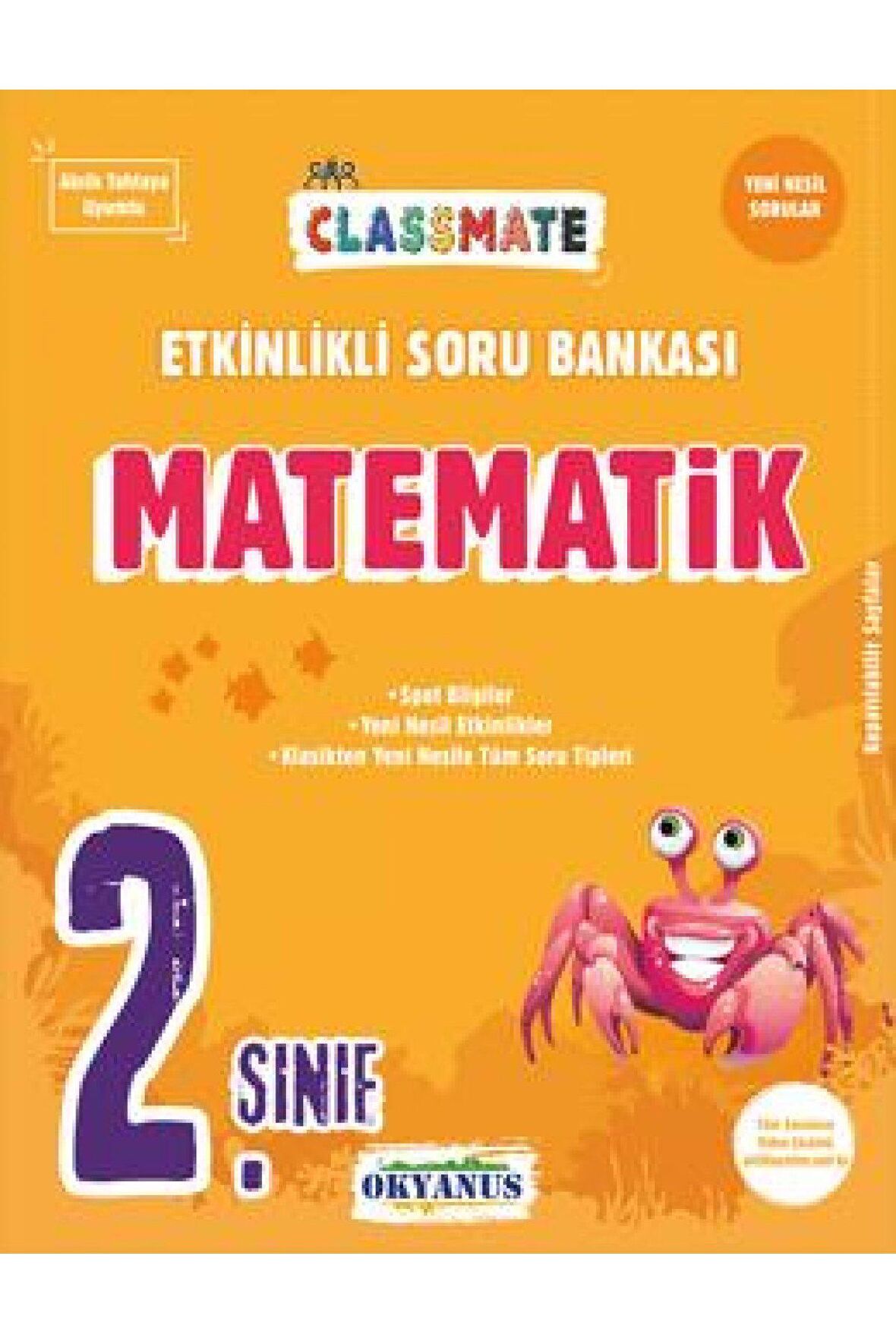 2. Sınıf Classmate Matematik Etkinlikli Soru Bankası