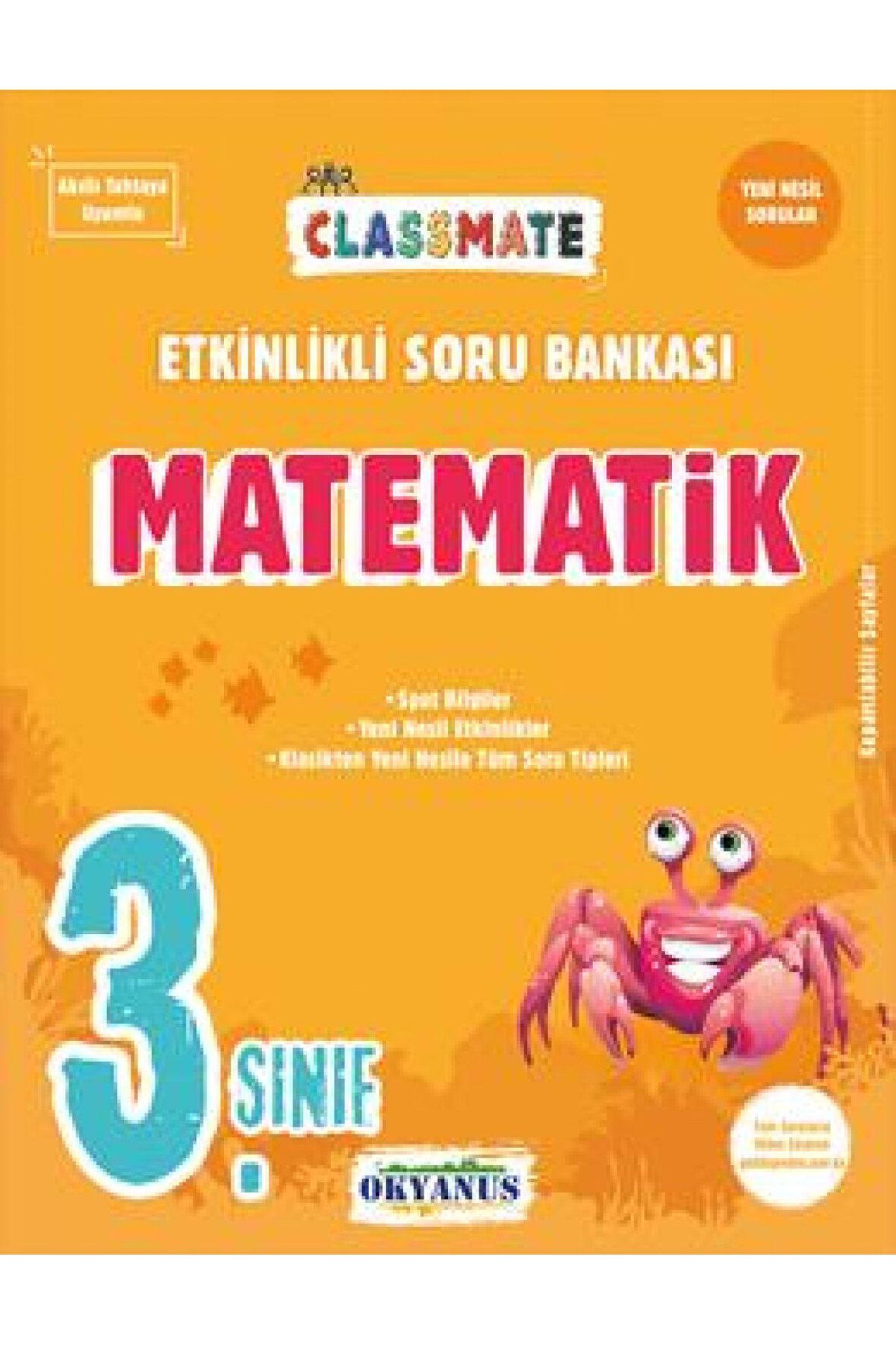 3. Sınıf Classmate Matematik Etkinlikli Soru Bankası
