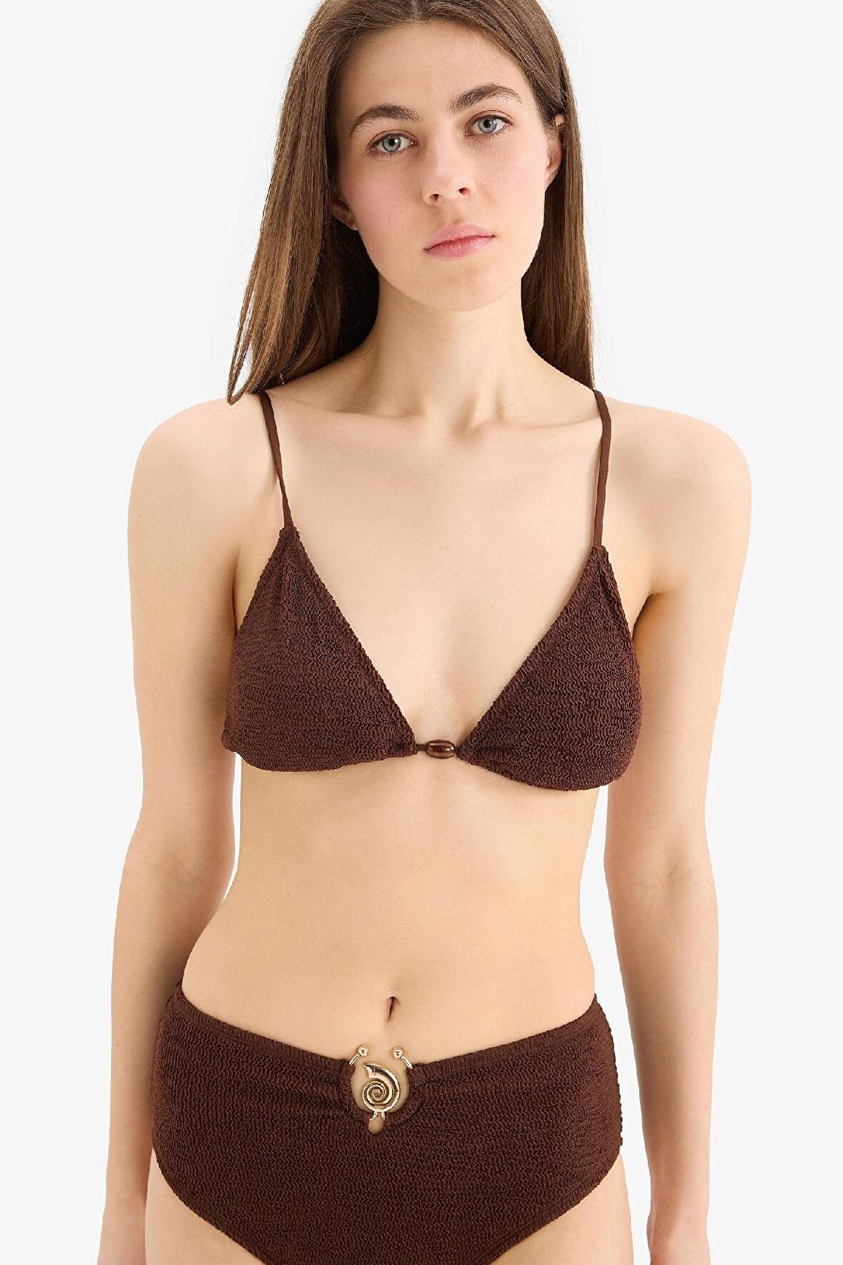 DeFacto Regular Fit Bürümcük Bikini Üstü-Fall in Love E0205AX25SMBN341
