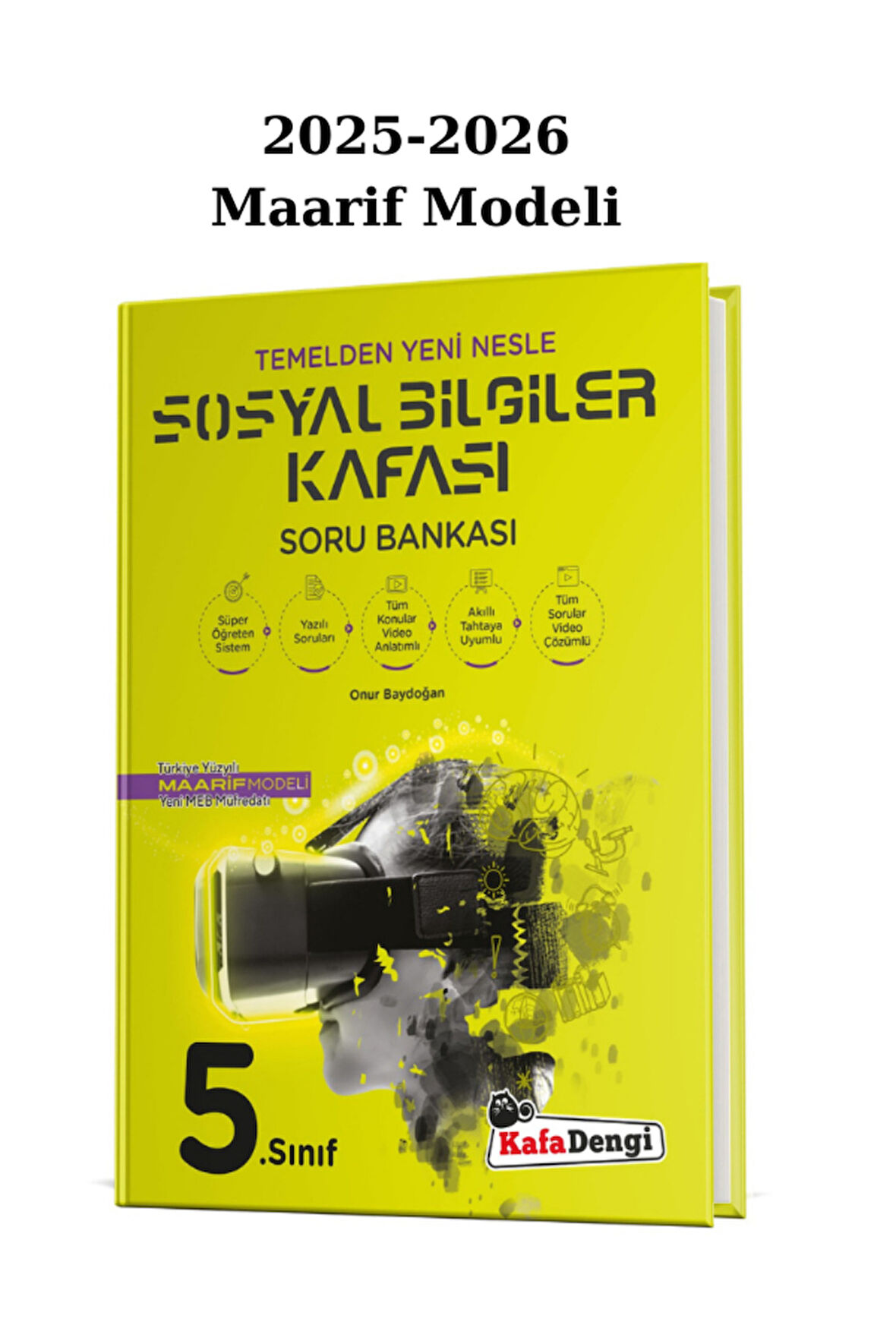 Kafadengi 5.Sınıf Sosyal Bilgiler Kafası Soru Bankası 2025/26 Maarif Modeli