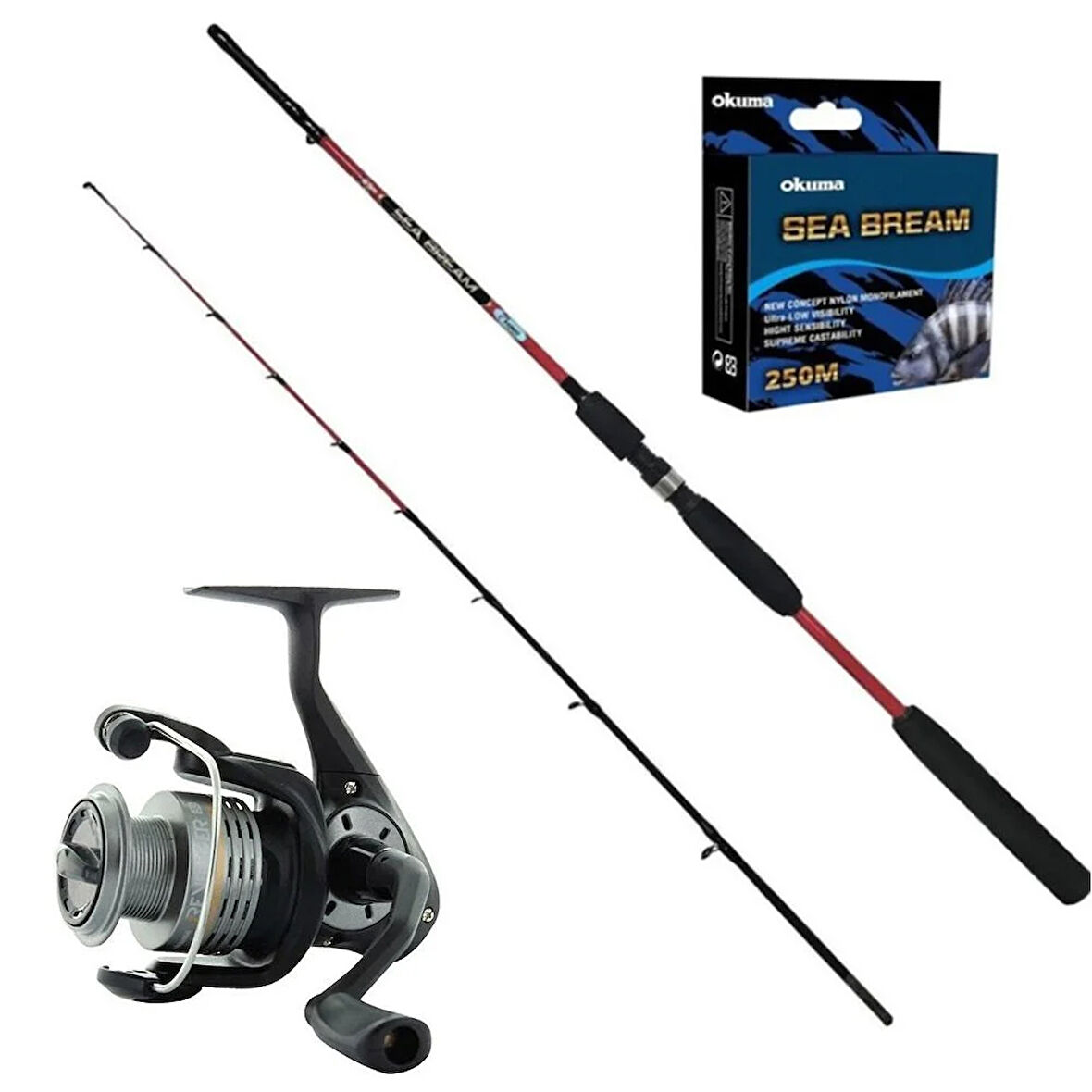 Okuma Revenger 55 - Kendo Sea Bream 210cm Tekne Olta Seti