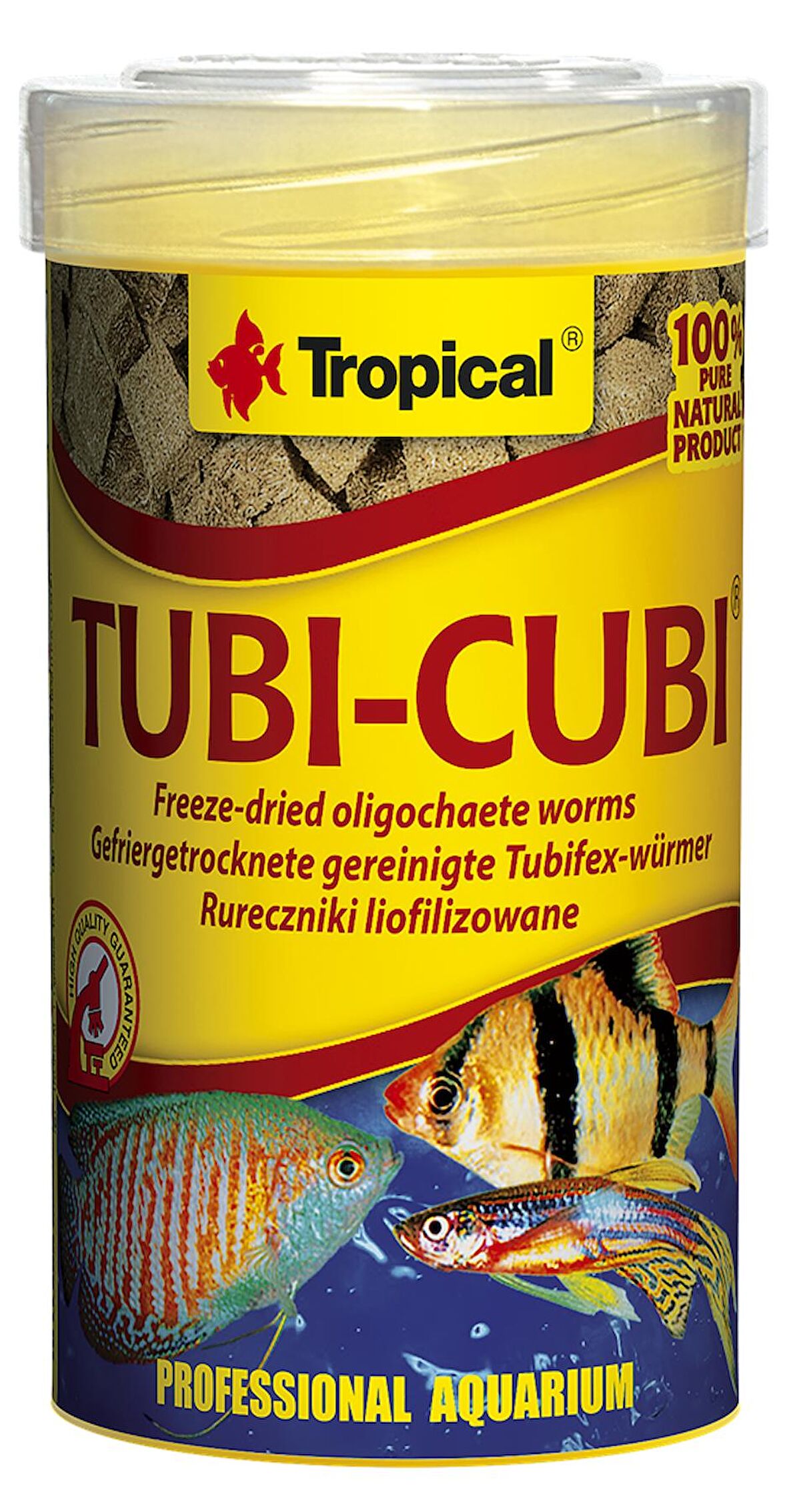 Tropical Tubi-Cubi Akvaryum Balık Yemi 100 ml