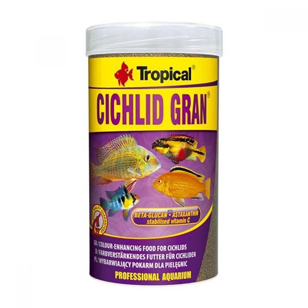 Tropical Cichlid Gran 250 ml 138 Gr