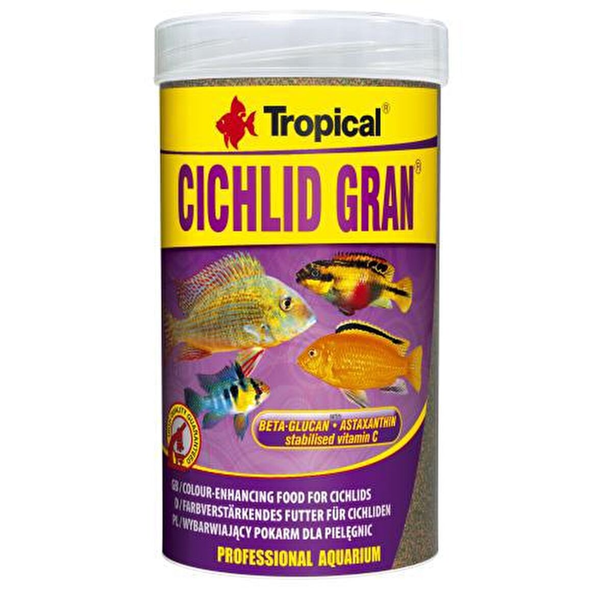 Tropical Cichlid Gran 1000 ml 550 gr