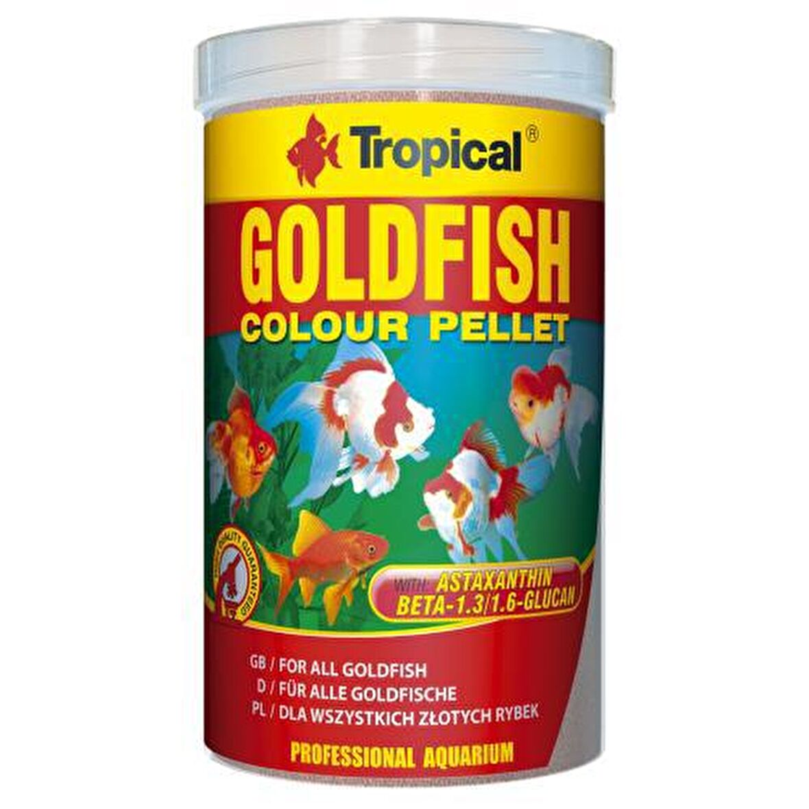 Tropical GoldFish Colour Pellet 100 Ml