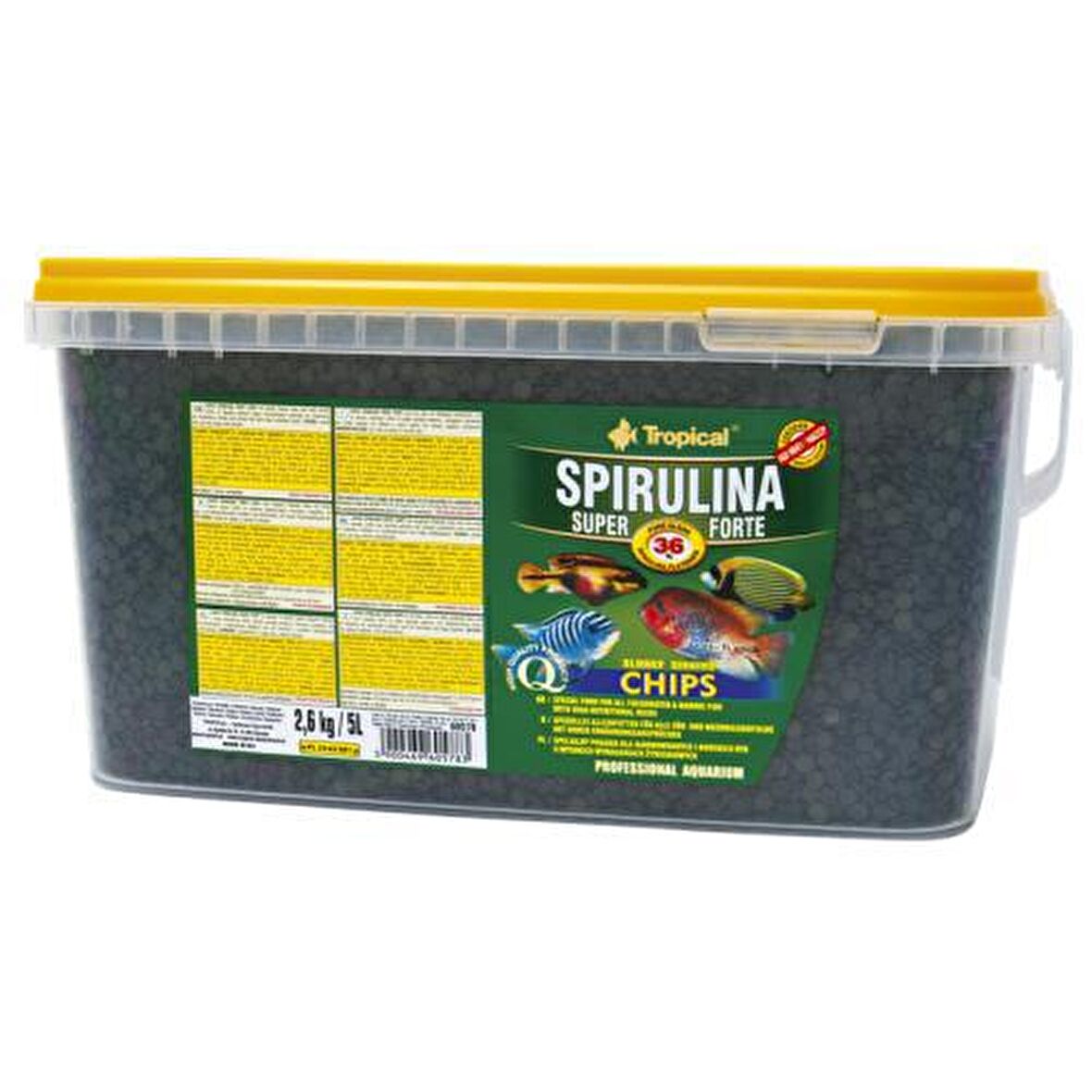 Tropical Super Spirulina Forte Chips 5Lt/2.6Kg