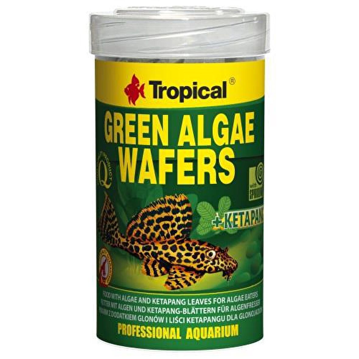 Tropical Green Algae Wafers 250 ml 113 gr