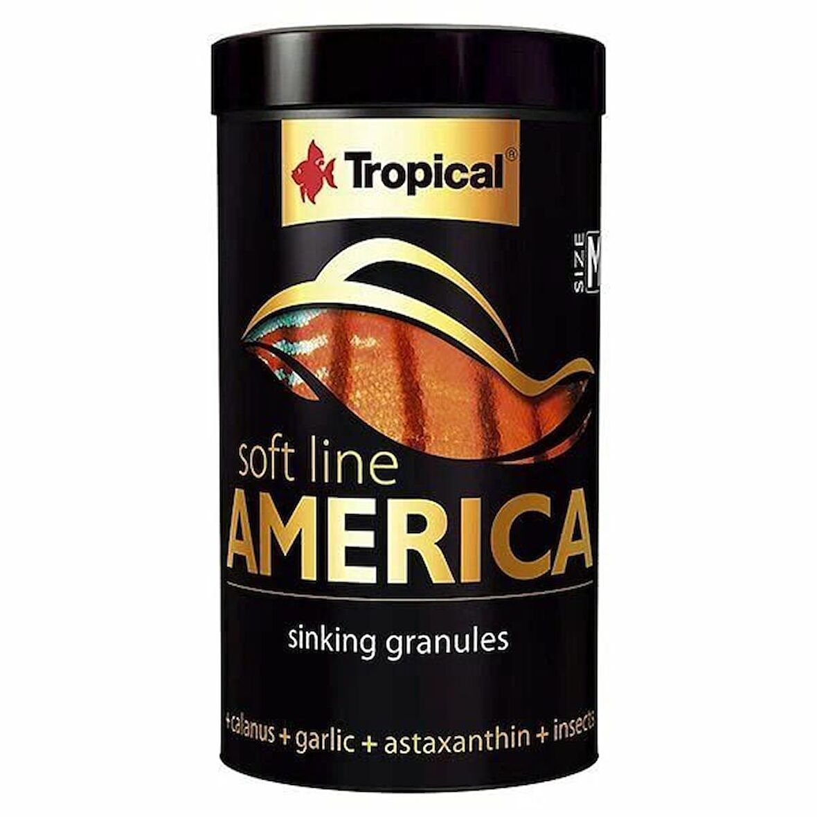 Tropical Soft Line America Sinking Granules Size M Balık Yemi 250 ml