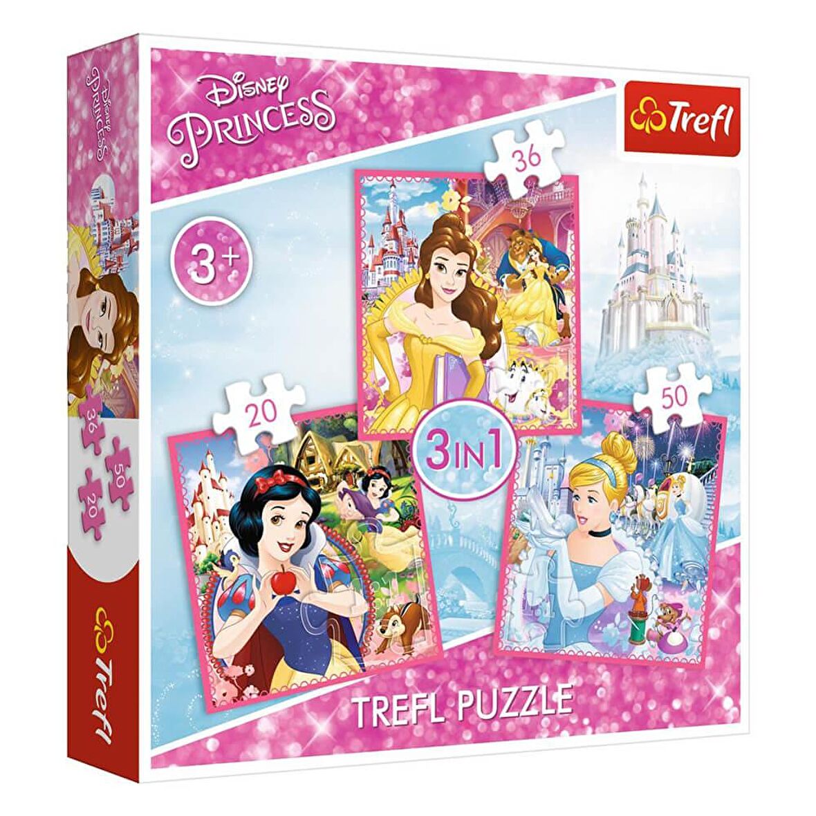 Trefl Fantastik 20+36+50 Parça Çocuk Puzzle