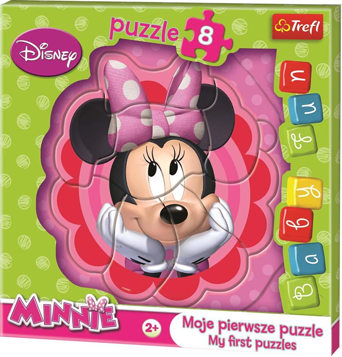 Trefl Puzzle Baby Minnie Bowtique 2+ Yaş Büyük Boy Puzzle 8 Parça