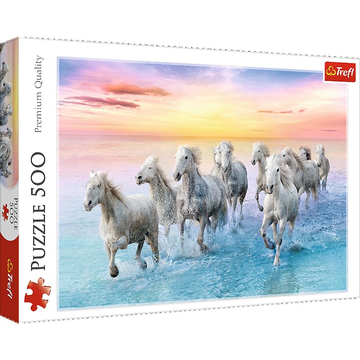 Trefl Puzzle Galloping White Horses 11+ Yaş Orta Boy Puzzle 500 Parça