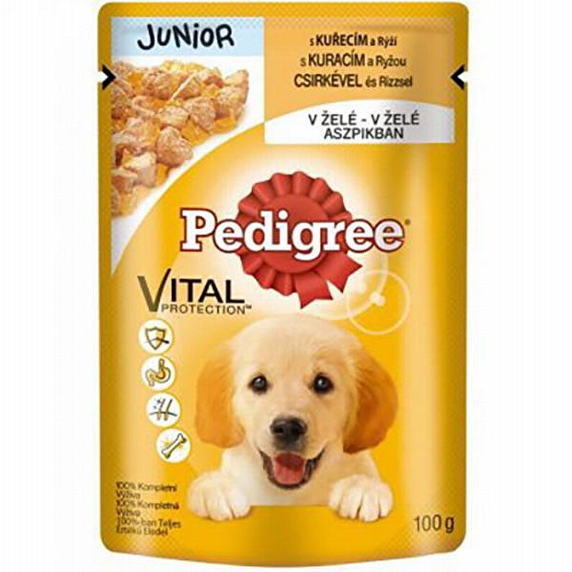 Pedigree Tavuklu Küçük Irk Yavru Yaş Köpek Maması 100 gr