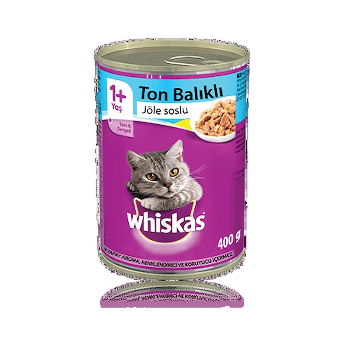 Whiskas 3 Çeşit Karışık Yetişkin Konserve Kedi Maması 24 x 400 G