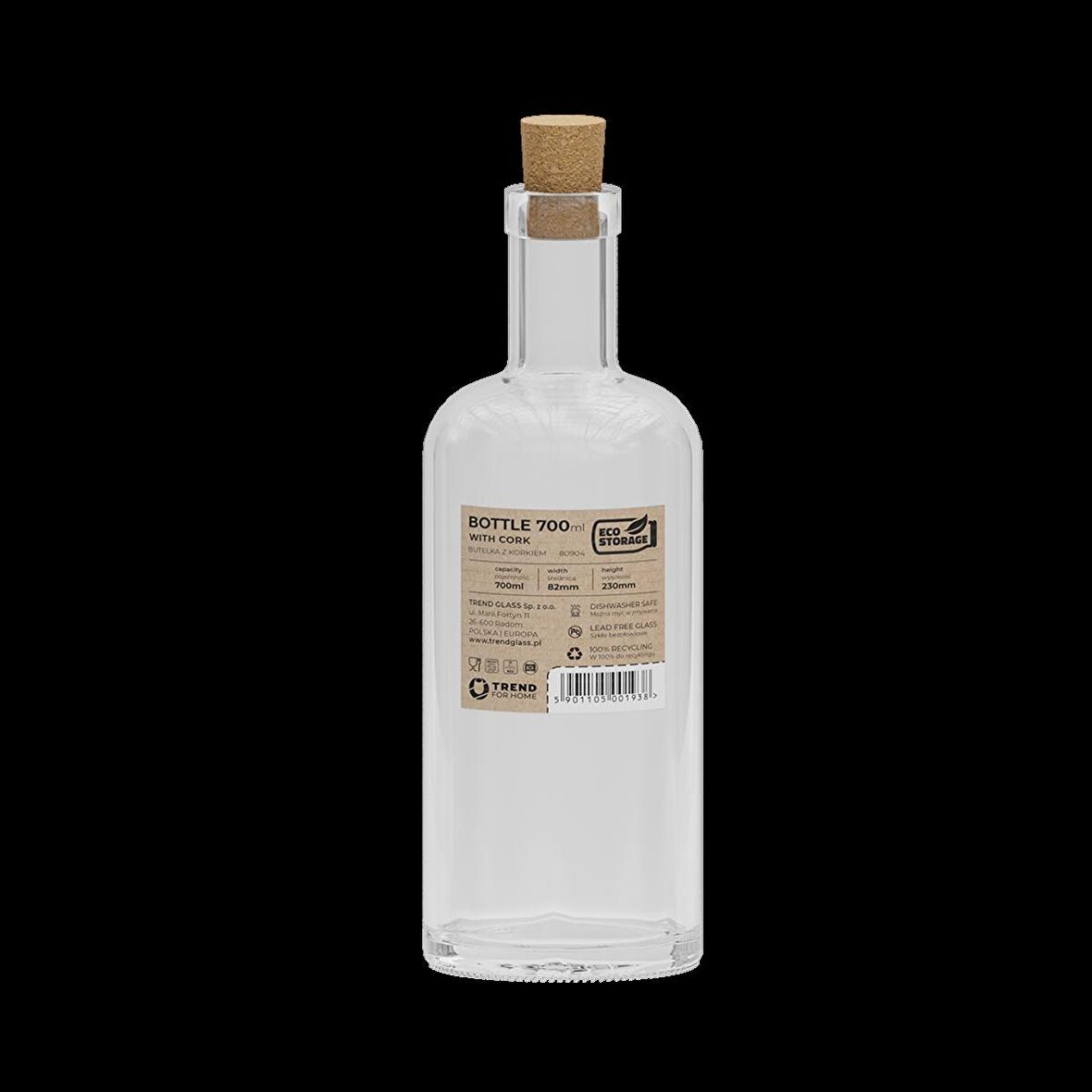 Trendglass Eco Yağ Şişesi 700 Ml