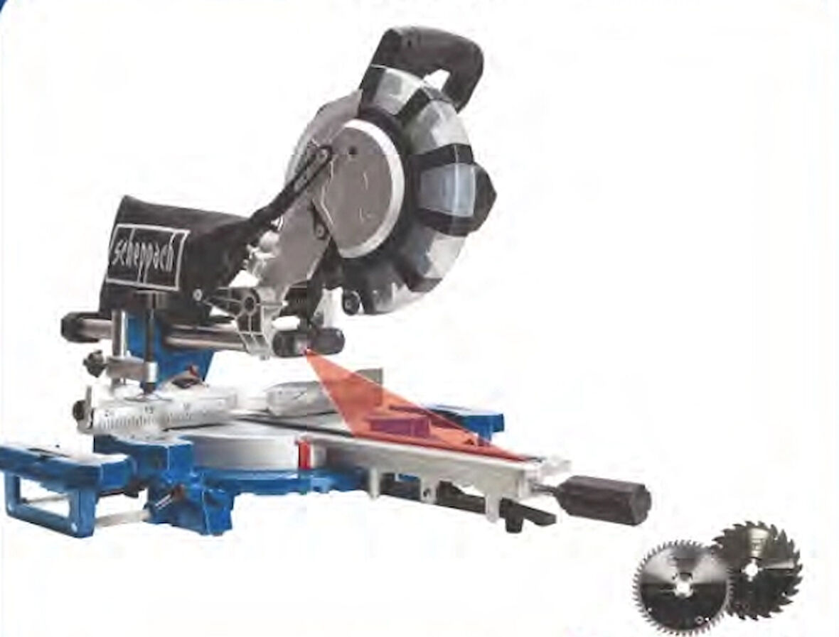 Scheppach HM216 2000W Gönye Kesme Makinesi